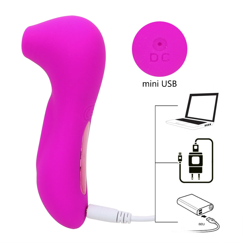 OLO Clit Sucker Vibrator Nipple Sucking Clitoris Vagina Stimulator Sex Oral Licking Blowjob Tongue Vibrating Sex Toys for Women