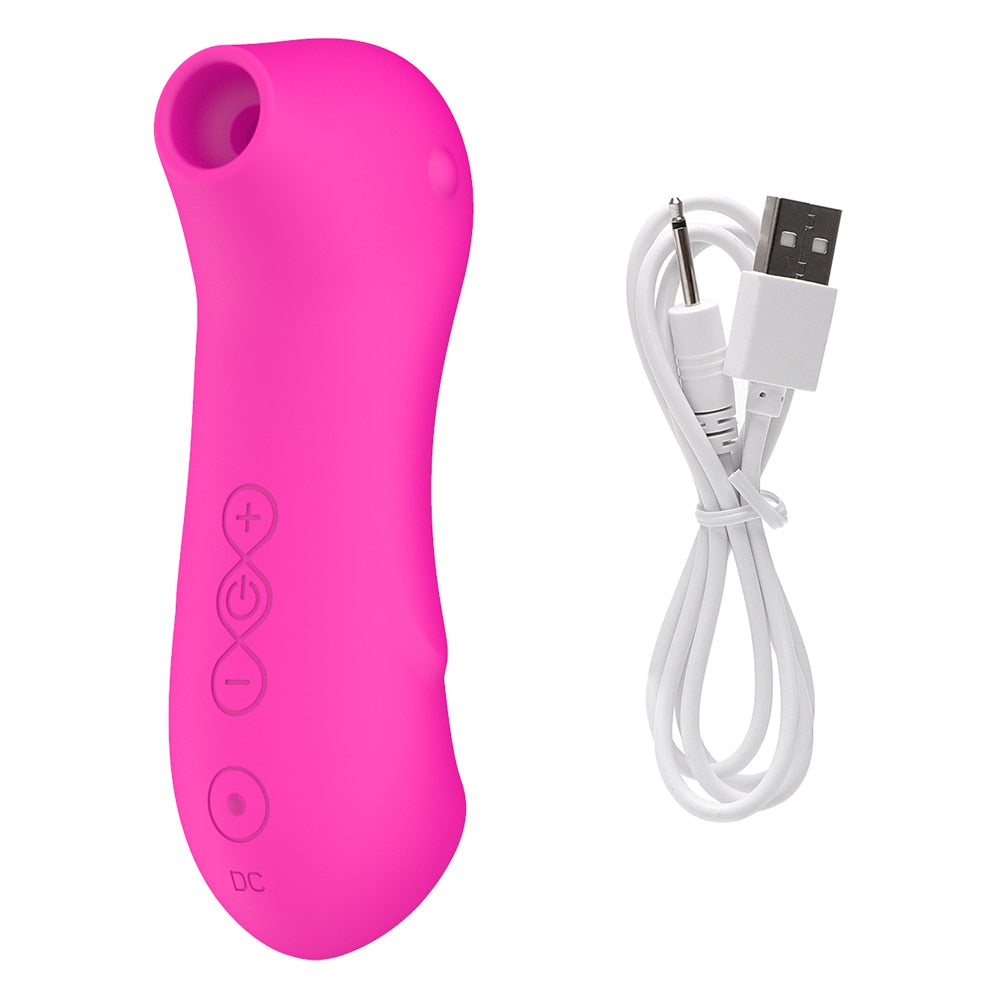 OLO Clit Sucker Vibrator Nipple Sucking Clitoris Vagina Stimulator Sex Oral Licking Blowjob Tongue Vibrating Sex Toys for Women
