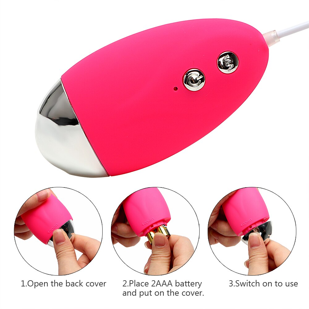 VATINE 12 Frequency Dildo Realistic Vibrating Egg Multispeed Sex Toys for Women Female Adult Product AAA Battery Vibrators