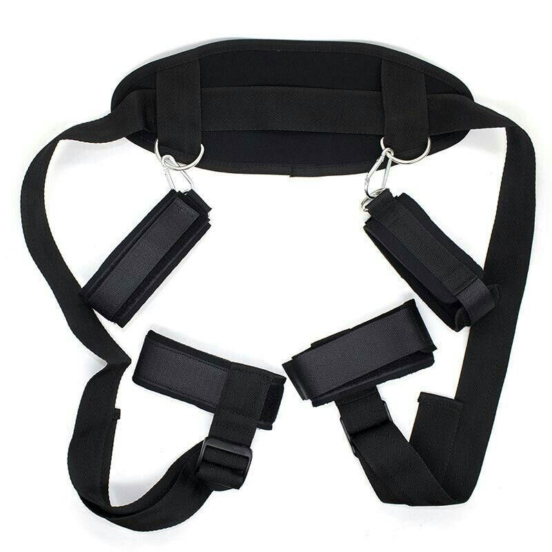 Bondage Handcuffs For Sex Open Leg Ankle Neck Cuff Strap Restraints Sex Toys For Woman Couples Slave BDSM Bondage Set Flirting
