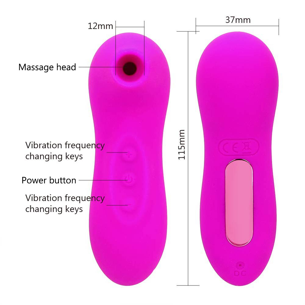 OLO Clit Sucker Vibrator Nipple Sucking Clitoris Vagina Stimulator Sex Oral Licking Blowjob Tongue Vibrating Sex Toys for Women
