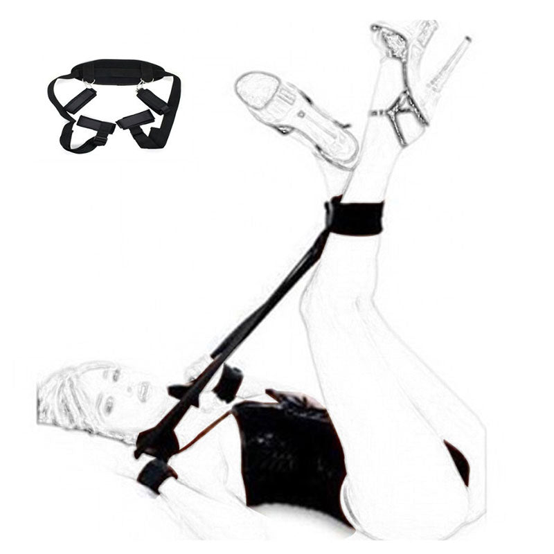 Bondage Handcuffs For Sex Open Leg Ankle Neck Cuff Strap Restraints Sex Toys For Woman Couples Slave BDSM Bondage Set Flirting