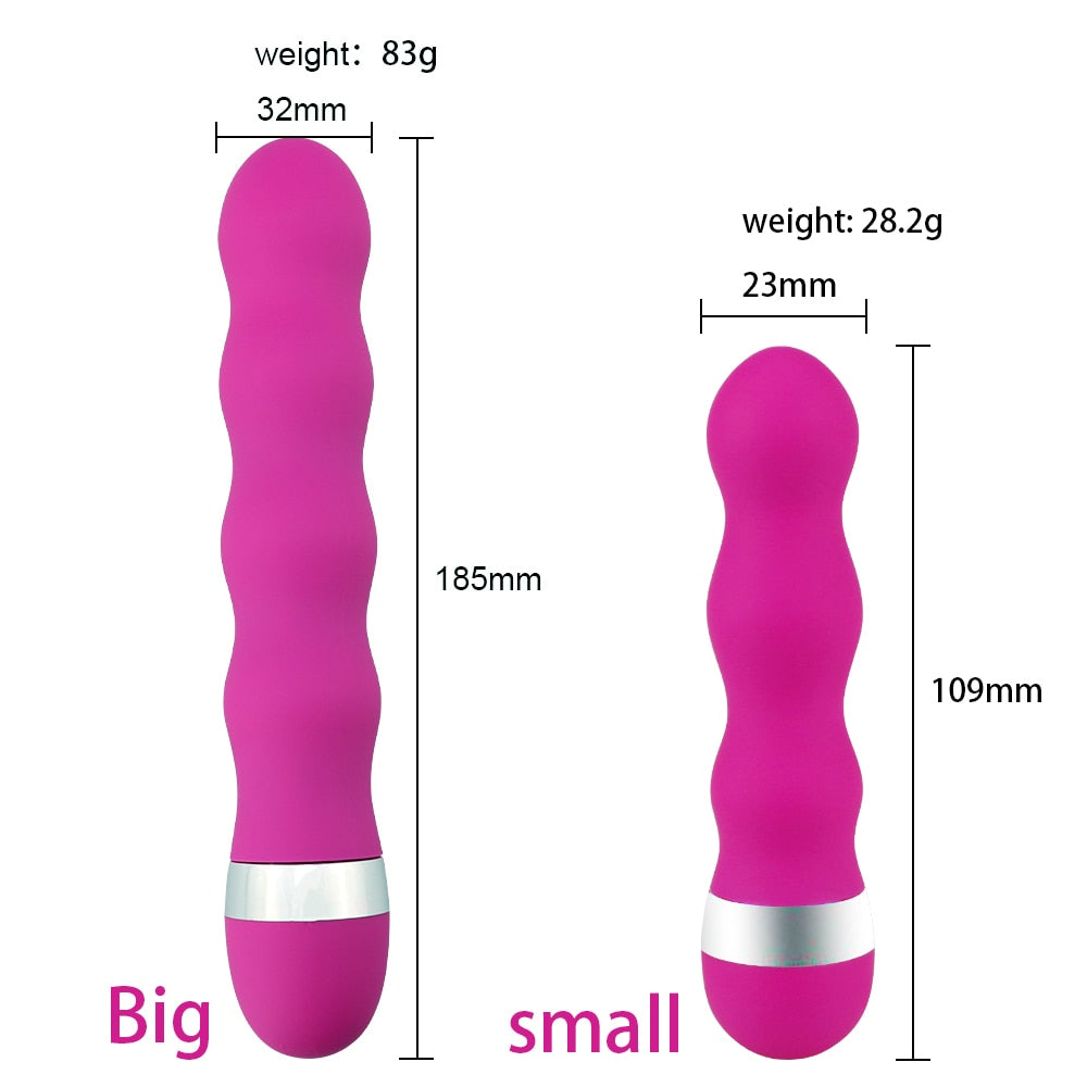 Big Dildo Vibrator Sex Toys For Women AV Stick Screw Thread Vibrator Massager Female Masturbators G-spot Clitoris Stimulator