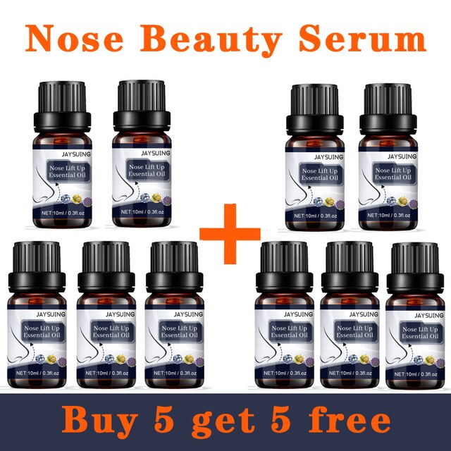 Upper Nose High Rhinoplasty Oil 10ml Nose Rhinoplasty Nose Bone Reshaping Pure Natural Care Skinny Small Nose