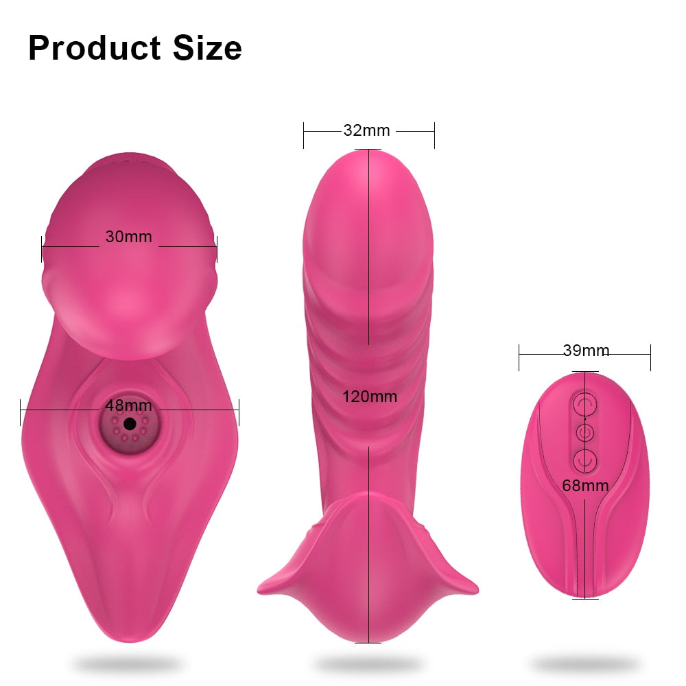 Sucking Dildo Vibrator Sex Toys for Women Adult Couples G Spot Clit Sucker Clitoris Stimulator with Remote Control Product Shop