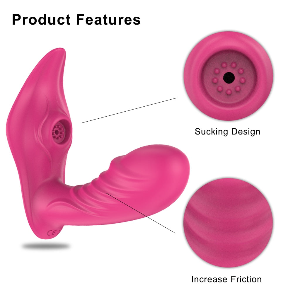 Sucking Dildo Vibrator Sex Toys for Women Adult Couples G Spot Clit Sucker Clitoris Stimulator with Remote Control Product Shop