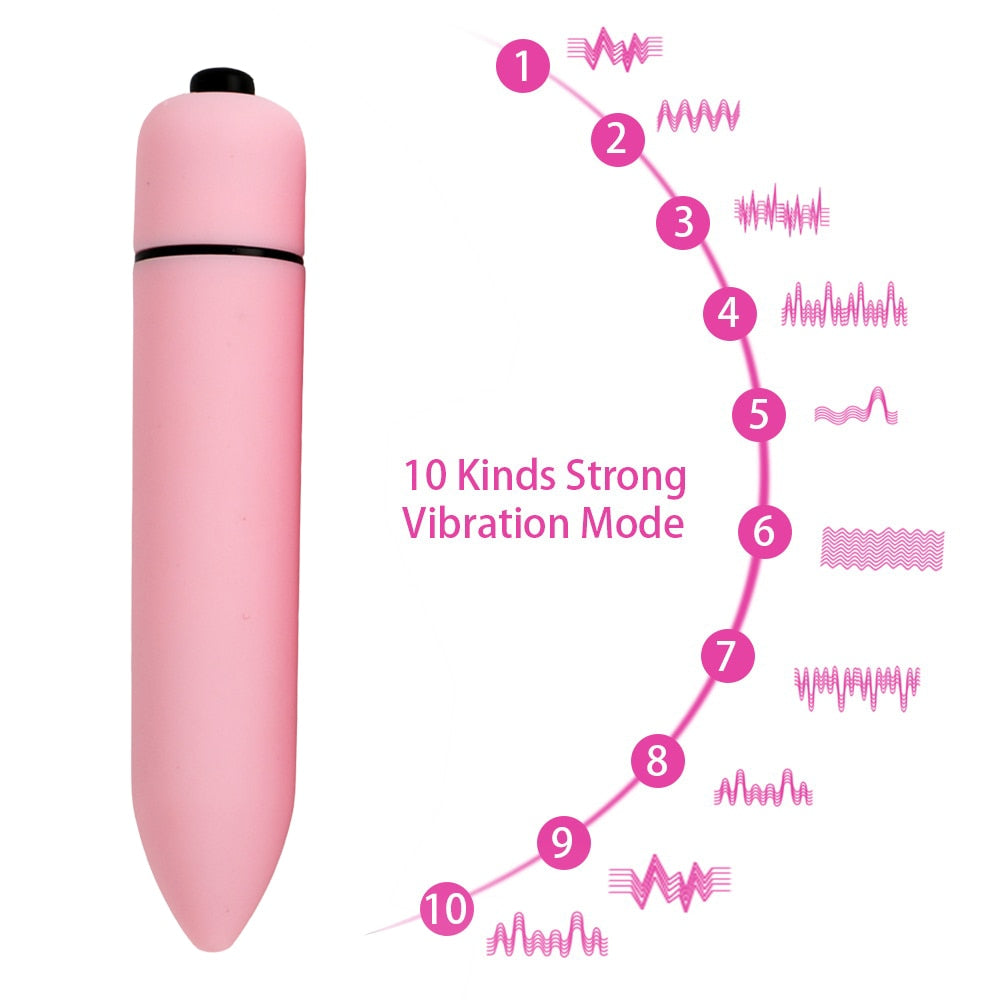 OLO 10 Speed Bullet Vibrator Dildo Vibrators AV Stick G-spot Clitoris Stimulator Mini Sex Toys for Women Maturbator Sex Products